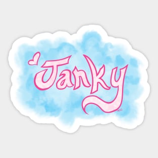 Janky Sticker